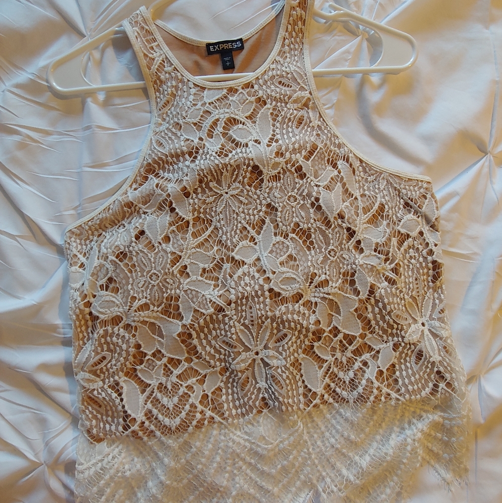Express Lace Tank Top